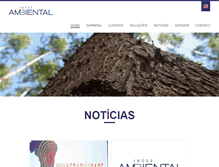 Tablet Screenshot of indexambiental.com.br
